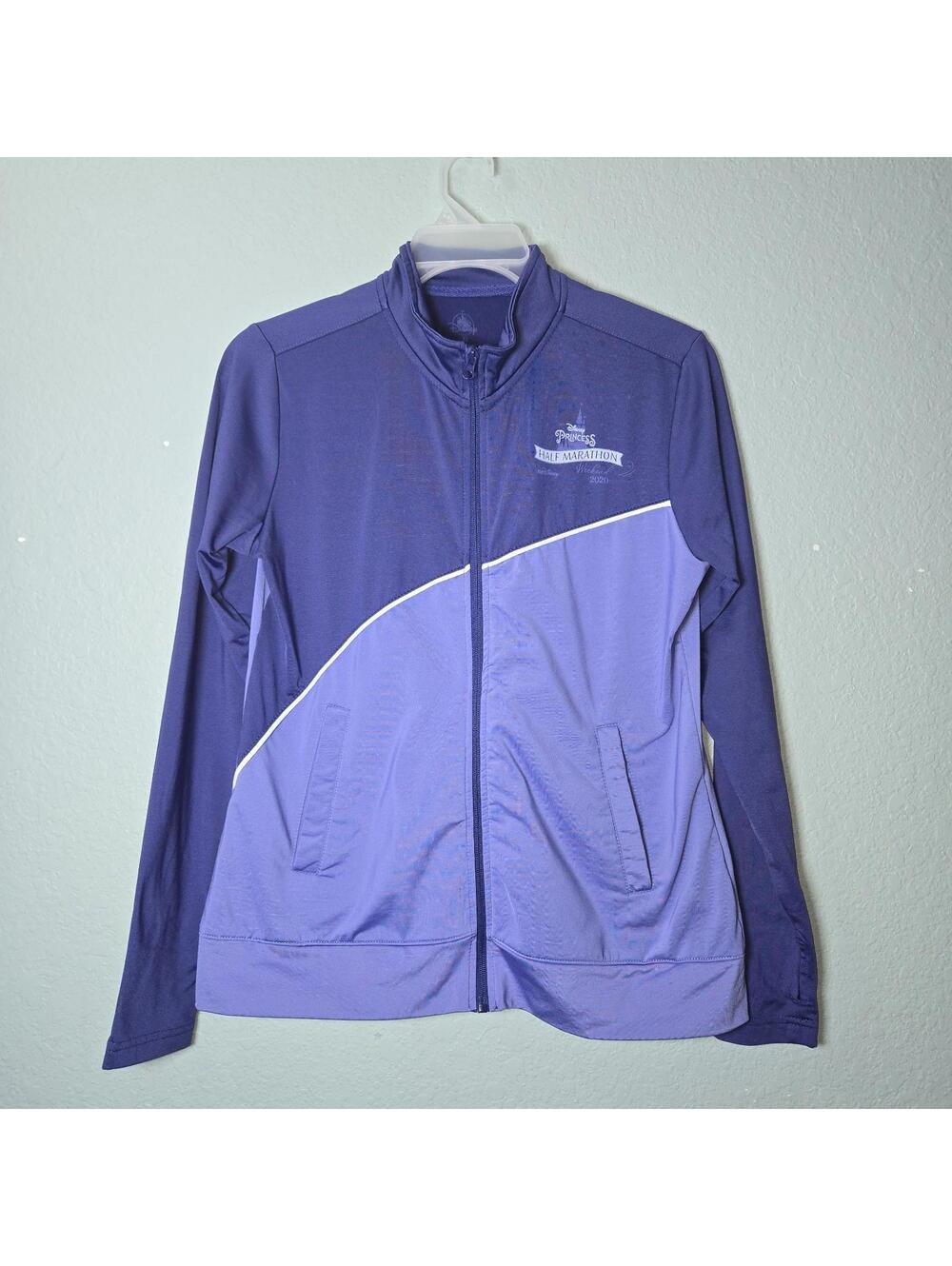 RunDisney Disney Parks Princess Half Marathon Weekend Jacket Purple Blue XL 2020